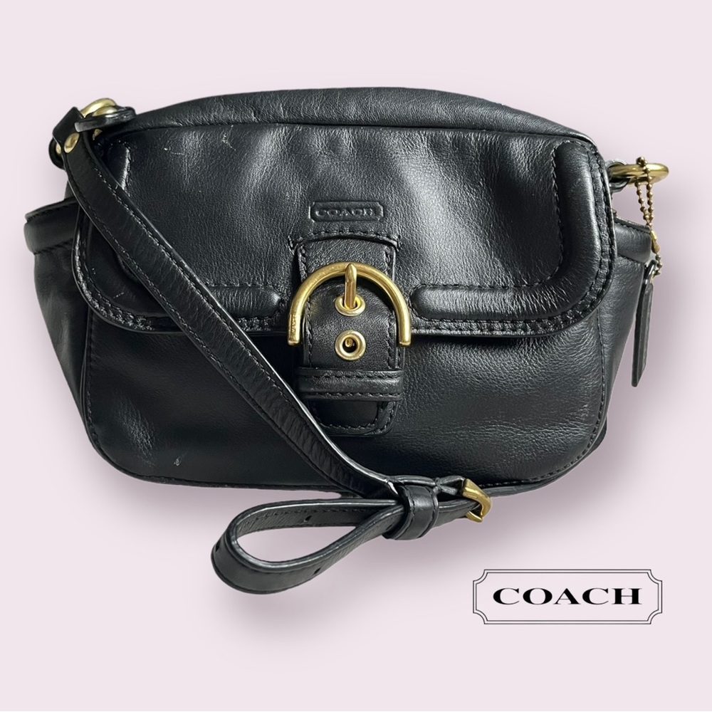 COACH Campbell Black Leather Mini Camera Crossbody Bag

F1376-F25150